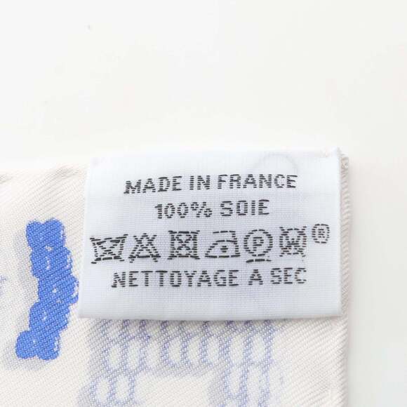 HERMES Authentic Red Silk Scarf - Picture 3 of 3